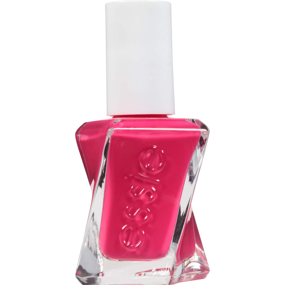essie gel couture el it-factor: tono rosa fucsia brillante para uñas llamativas