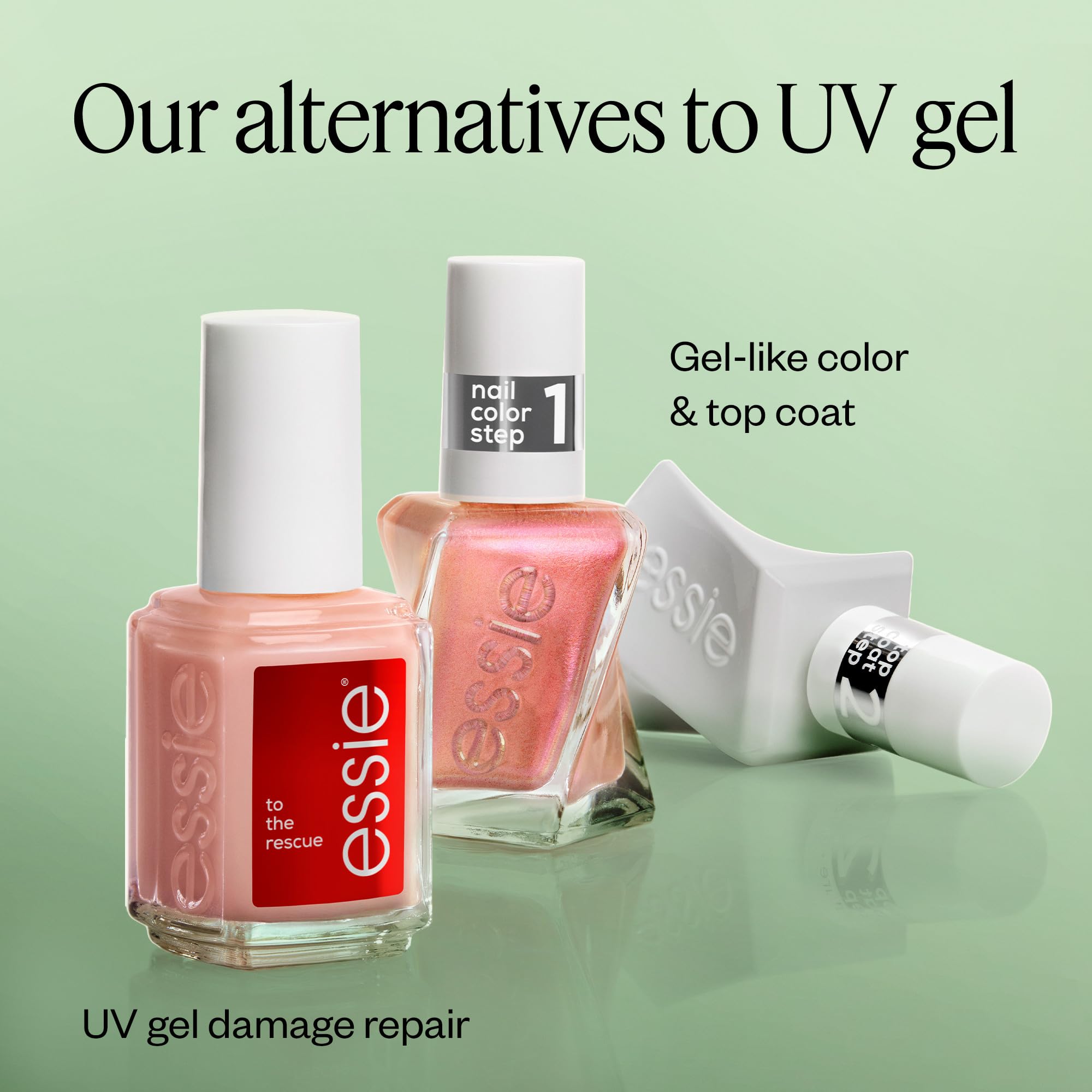 essie gel couture, variedad-tonos-diamante, opciones modernas para estilo diario.