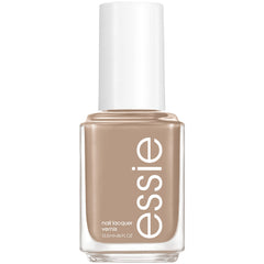 essie Hike It Up tono medio neutral crema, acabado suave para uñas elegantes.