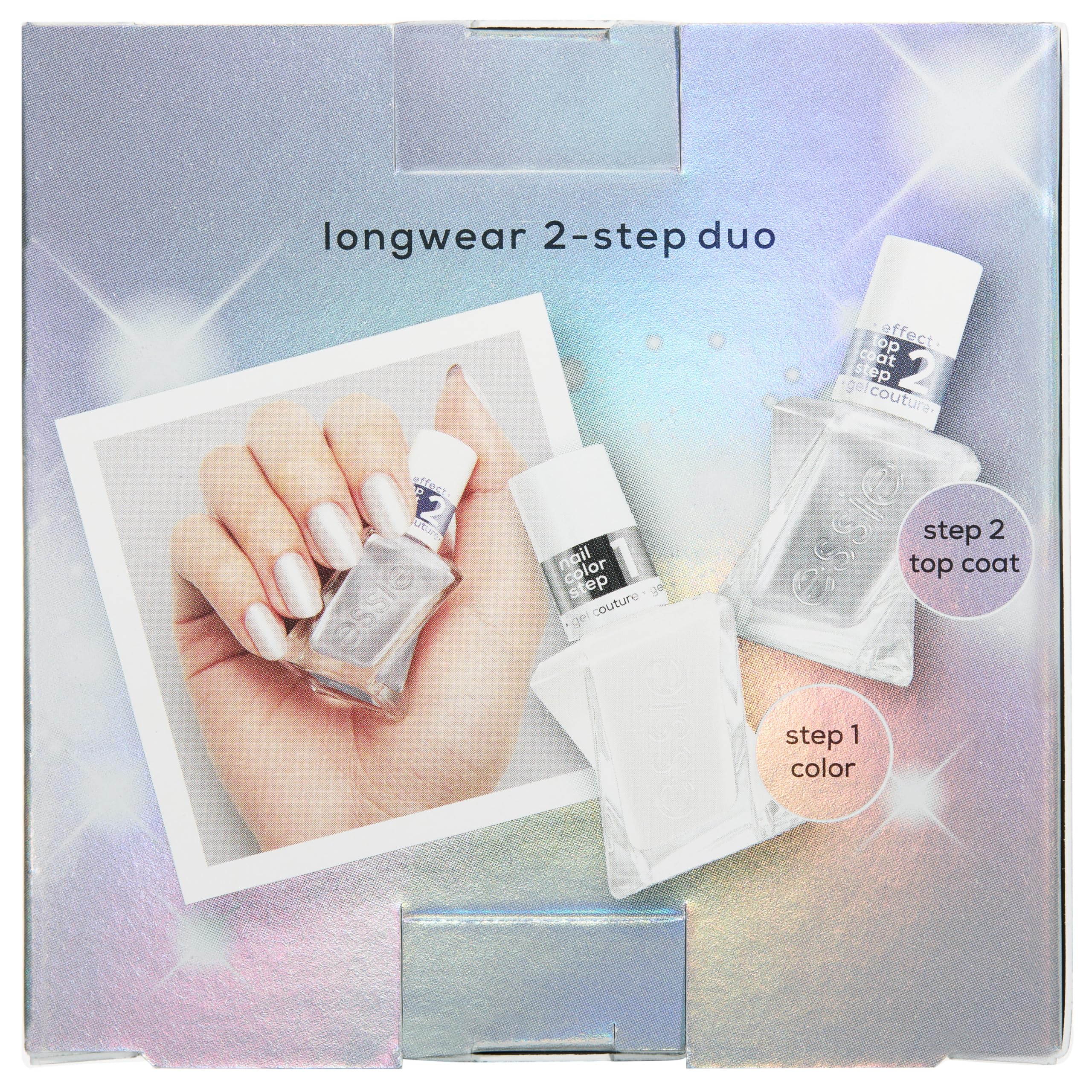 Kit navidad ESSIE para manicura festiva y duradera.