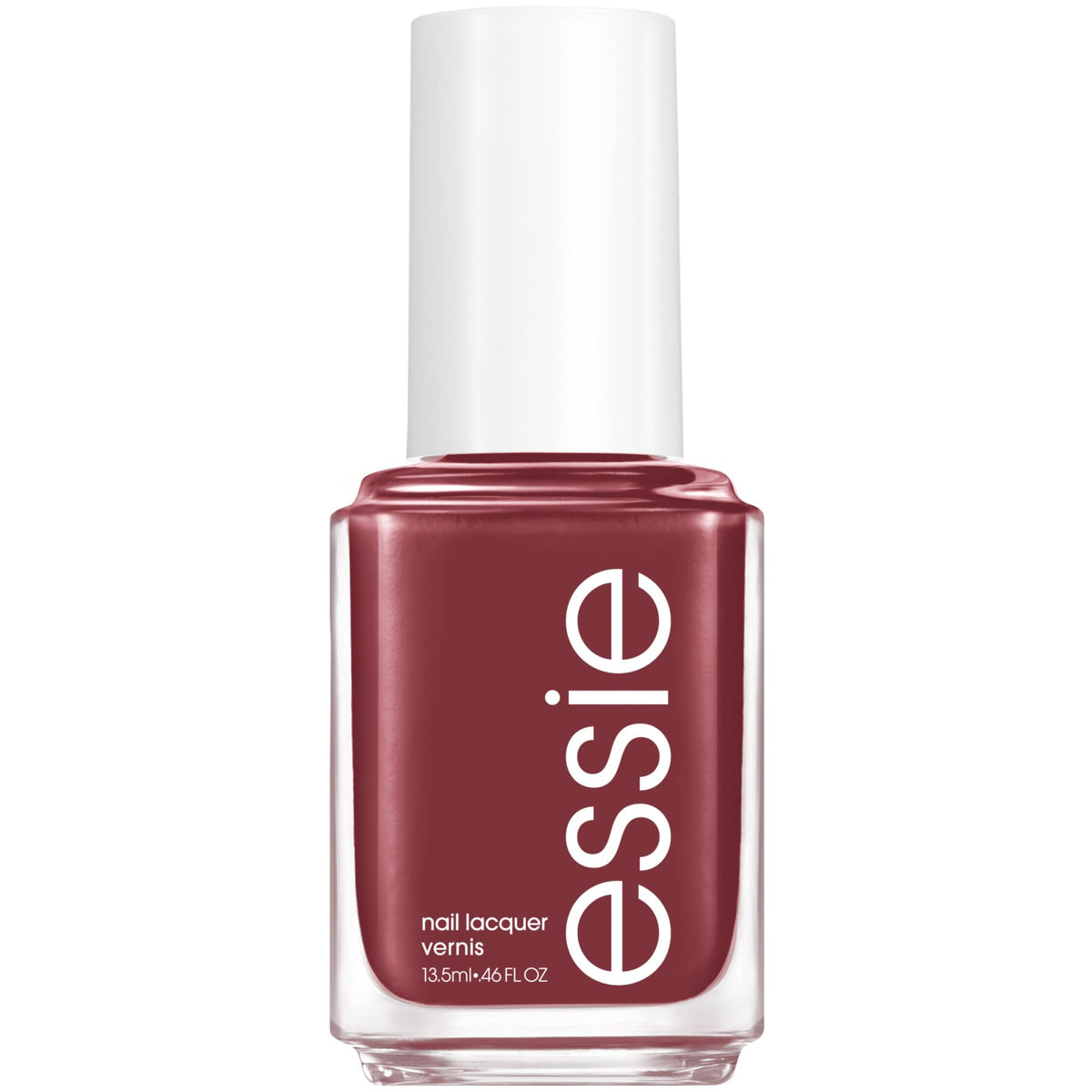essie laca rosa empolvado en botella, acabado suave y cobertura uniforme
