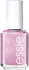 Essie S'il Vous Play, rosa metálico con brillo para looks elegantes.