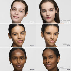 Aplicador doble de Estée Lauder Double Wear para cobertura ajustable.