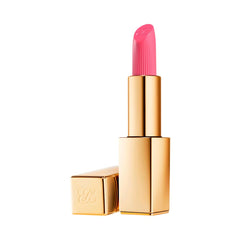 Estée Lauder barra labial, caja dorada, acabado suave para uso diario