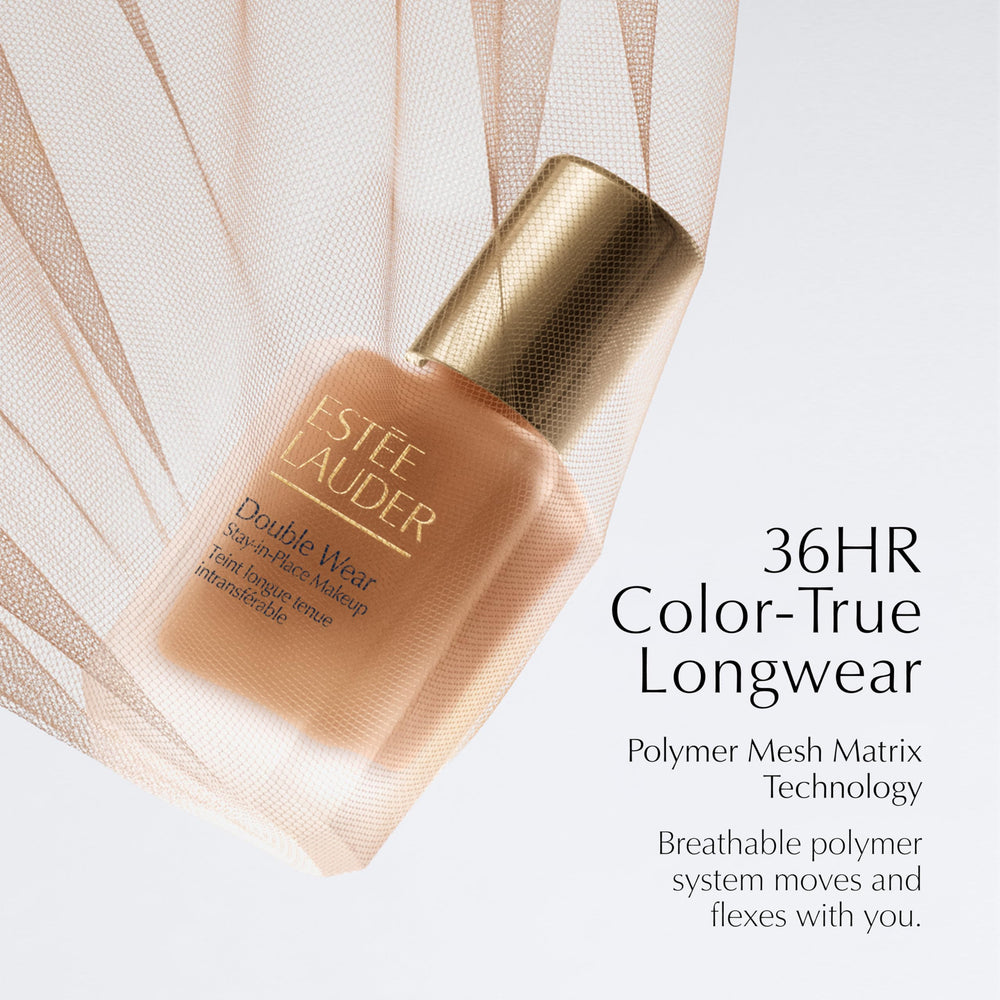 Estée Lauder Double Wear, control de aceite 36h, piel equilibrada y mate.