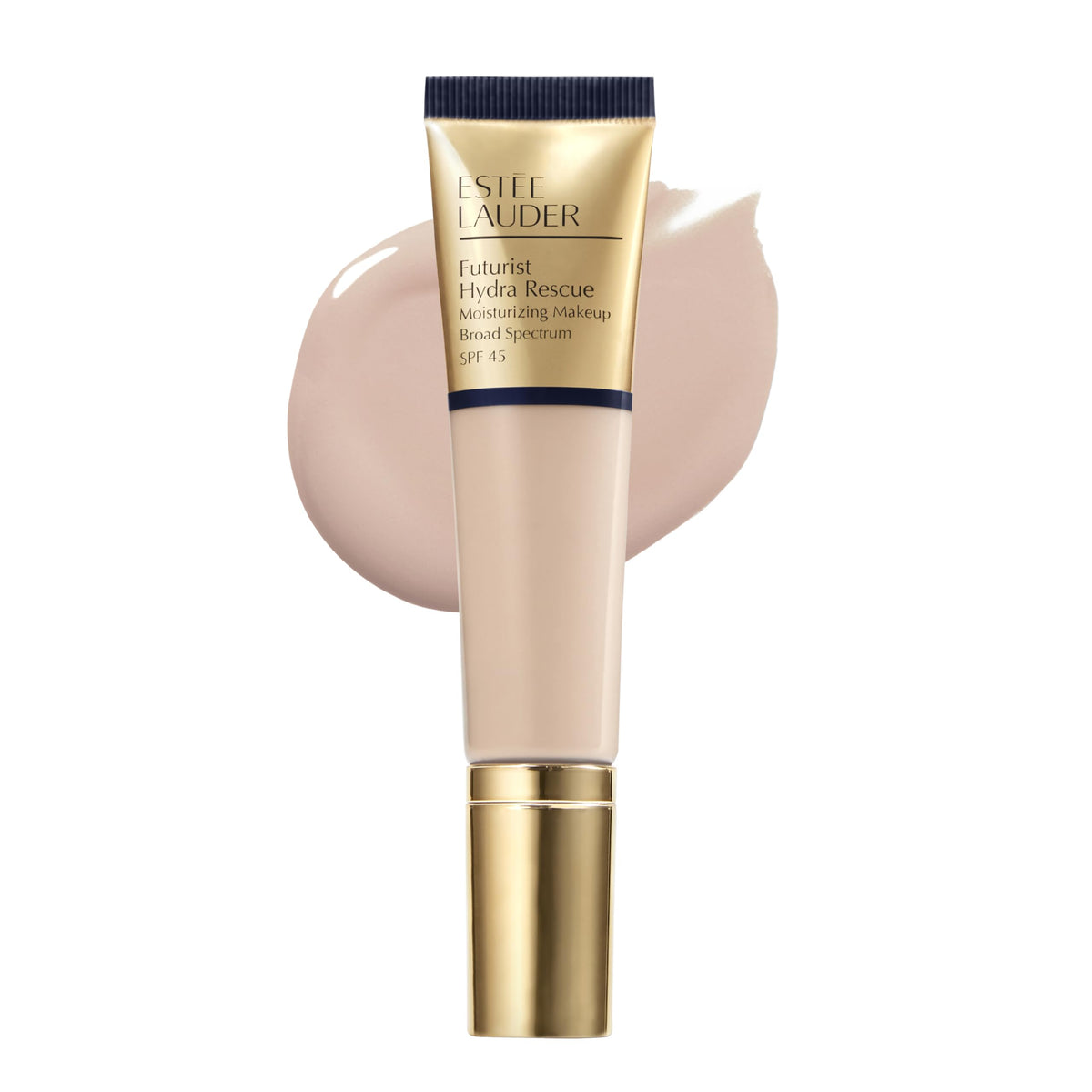 Estée Lauder Futurist frasco aplicación, base de maquillaje con luminosidad duradera.