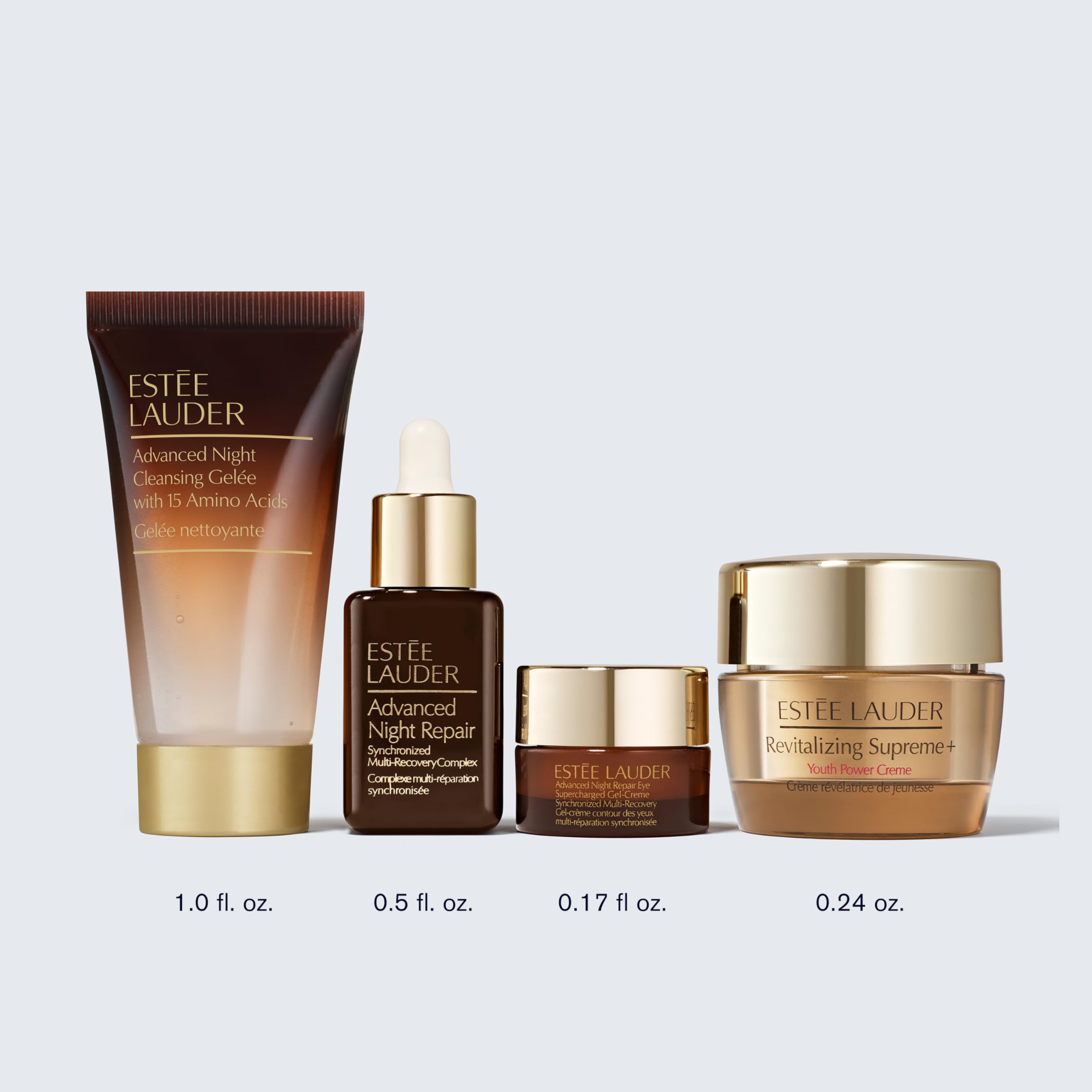 Rutina Estée Lauder: muestra de viaje para iniciar la rutina diaria