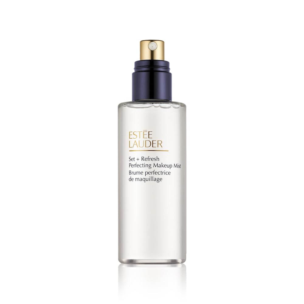 Estée Lauder Set + Refresh Mist, frasco, bruma hidratante para un acabado duradero