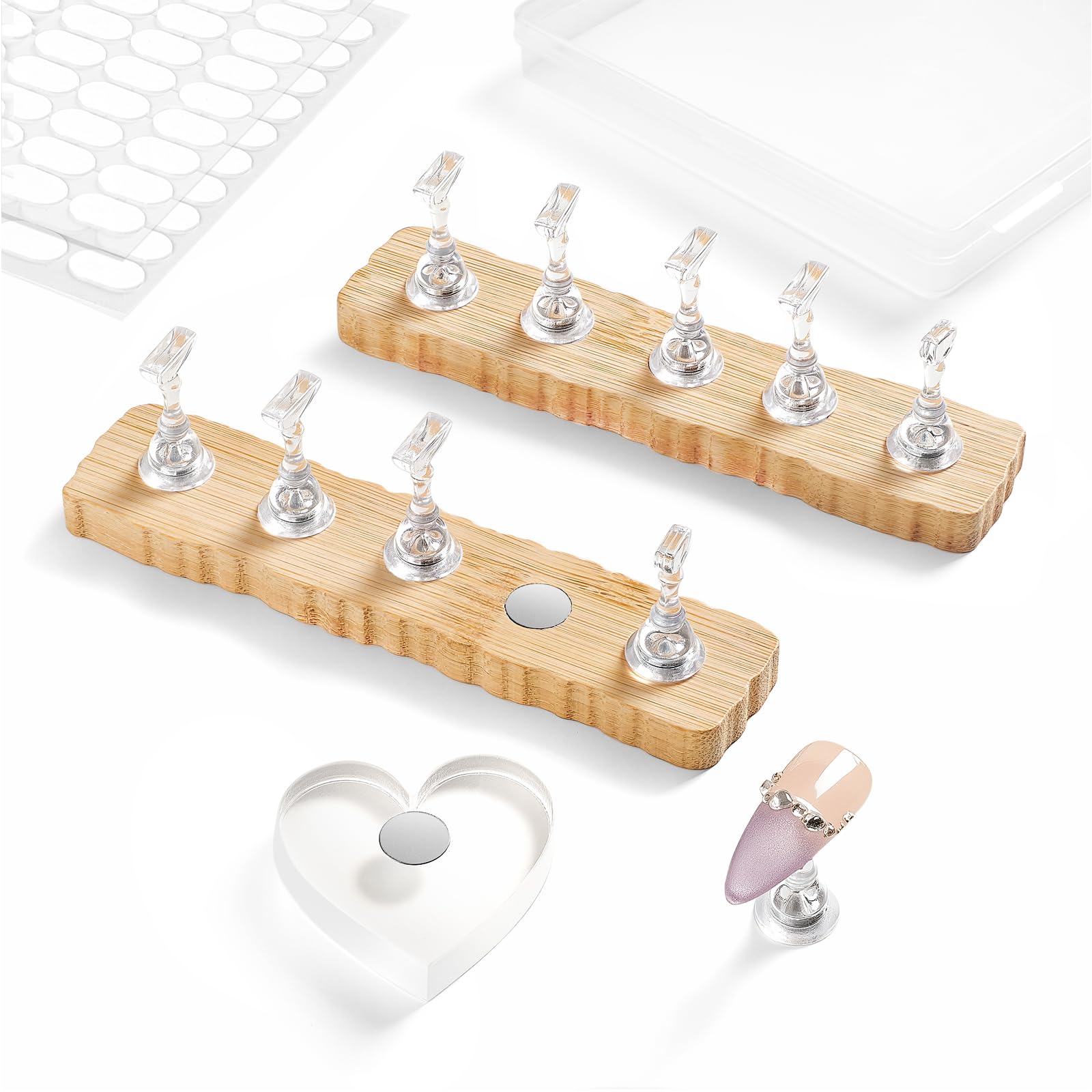 ESUOHYM base imantada para uñas con diseño estable y seguro
