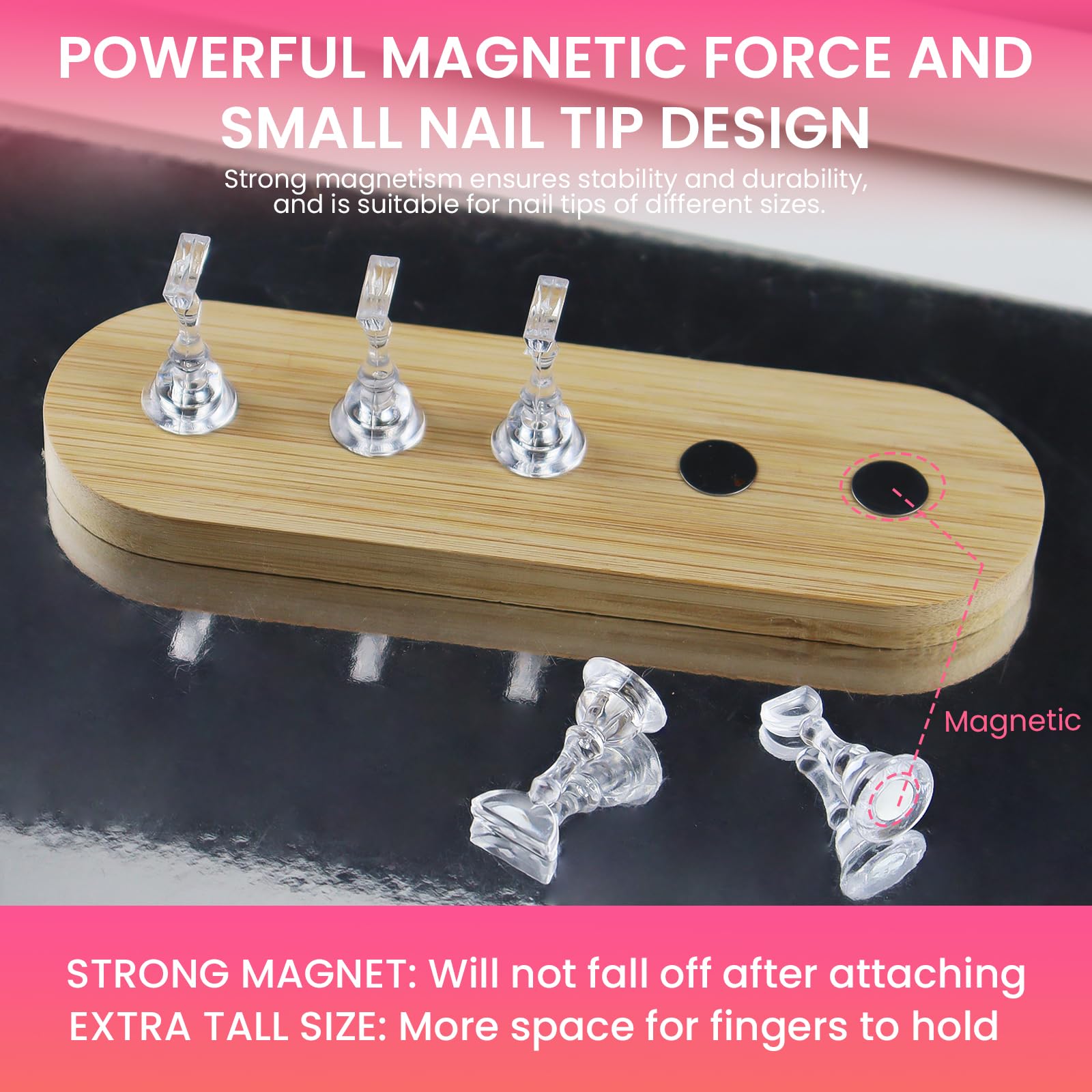 ESUOHYM magnetismo fuerte mantiene estables las piezas durante la práctica.