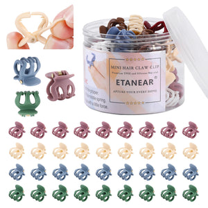 ETANEAR clips de pelo pequeños 0,8 pulgadas con agarre firme para todo tipo de cabello.