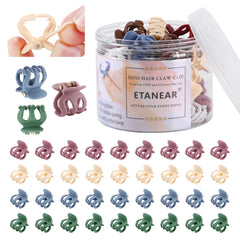 ETANEAR clips de pelo pequeños 0,8 pulgadas con agarre firme para todo tipo de cabello.