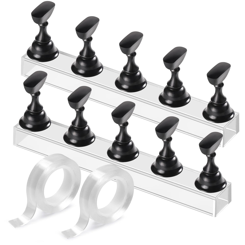 Base de uñas acrílicas Etercycle para practicar con estabilidad y control.