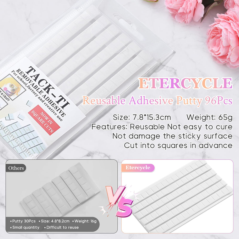 Etercycle-compatibilidad-con-uñas-falsas: admite todas las formas y tamaños para practicar.