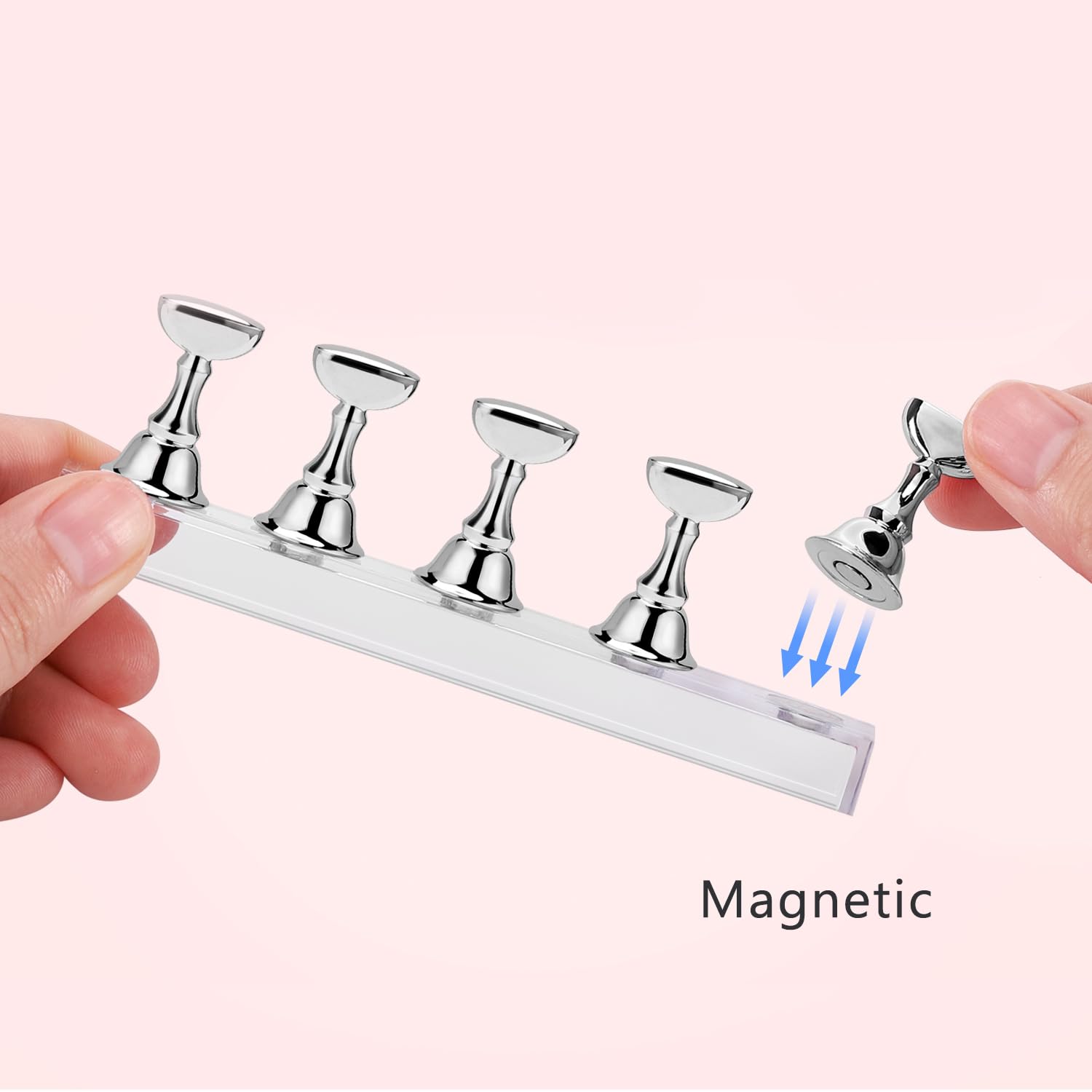 Etercycle ejercitadores uñas acrílicas para mejorar técnicas.