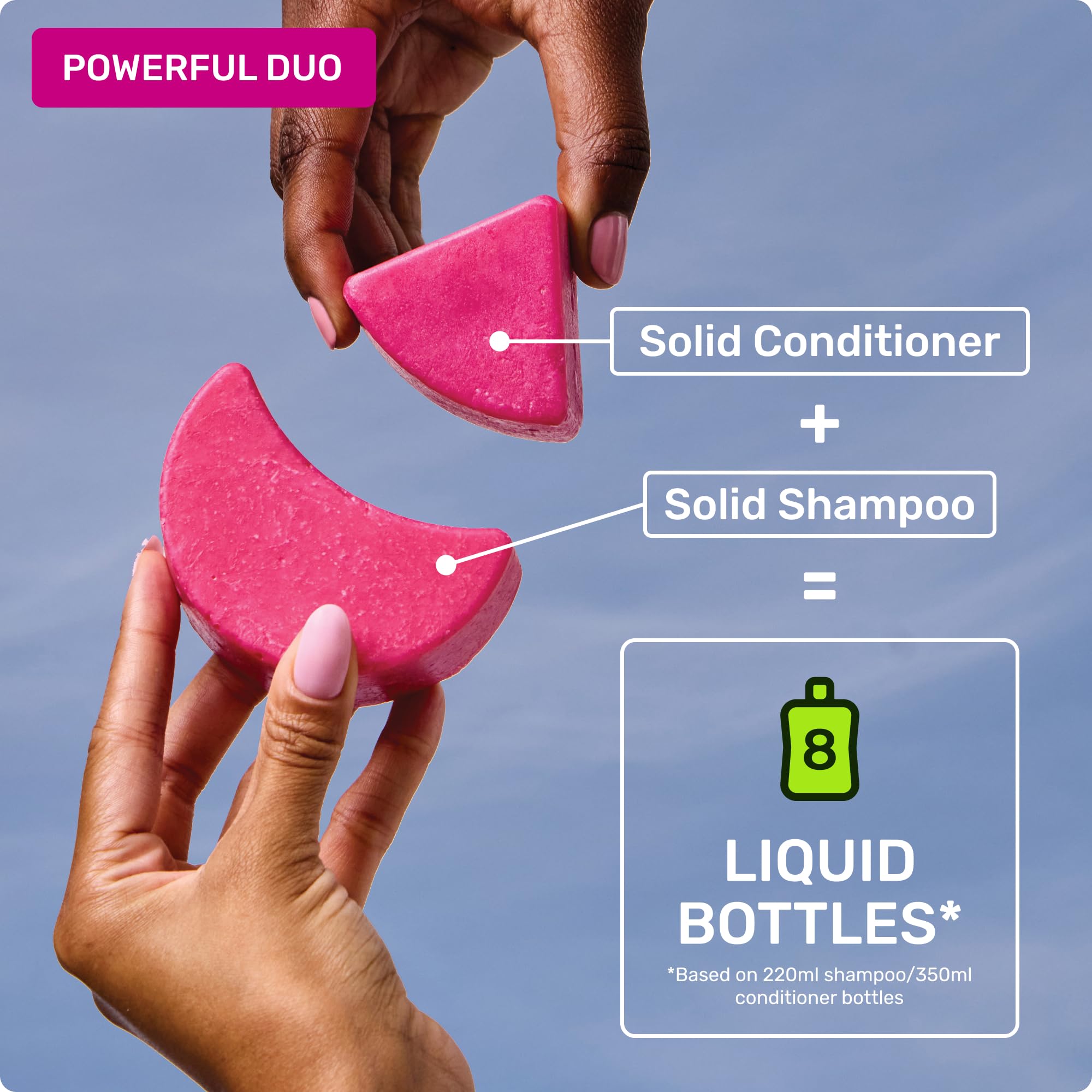 Acondicionador sólido suave para cabello teñido de Ethique.