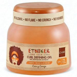 ETNIKER AFRO HAIR CARE Gel Definición Rizos para rizos definidos y sin residuos