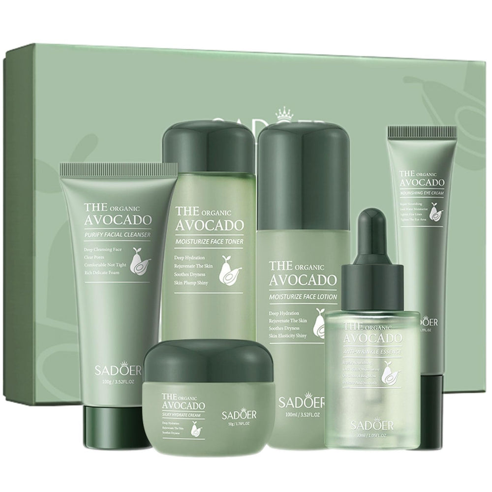 Etuanxi Avocado Limpiador facial con espuma suave para piel limpia y fresca.