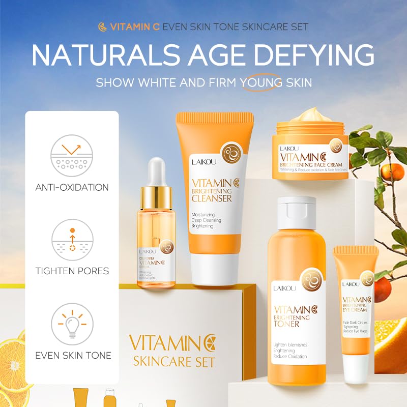 Etuanxi suero facial con vitamina C para luminosidad suave