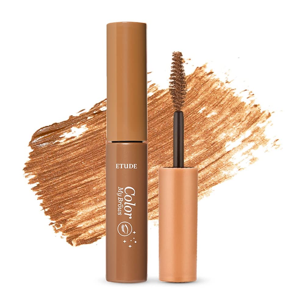 ETUDE Color My Brows aplicada con precisión para definir cejas.