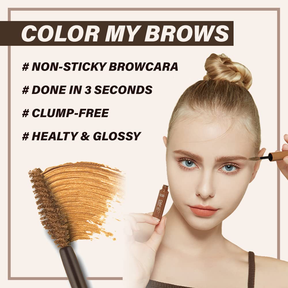 ETUDE Color My Brows efecto 3D natural para un aspecto más voluminoso.