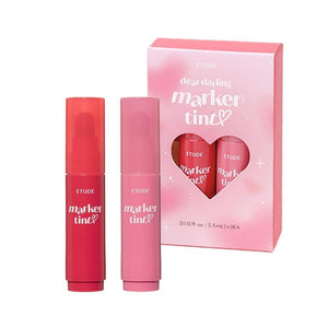 ETUDE Dear Darling Marker Tint Frambuesa Pop, color intenso y duradero para labios.