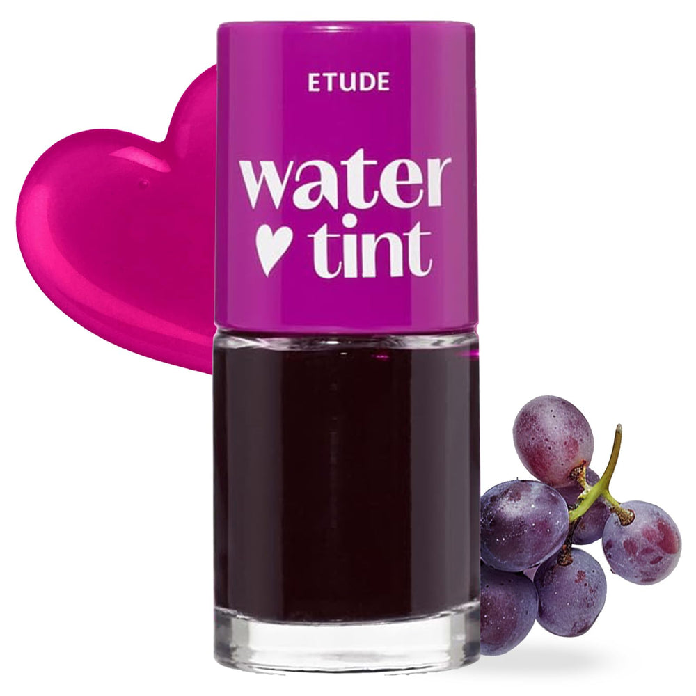 ETUDE Dear Darling Water Tint Grape Ade para labios vibrantes y duraderos.