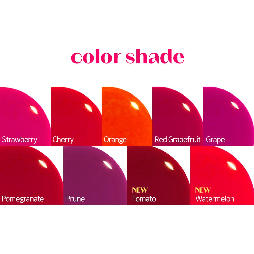 ETUDE Dear Darling Water Tint Naranja Ade, textura ligera que se desliza en labios.