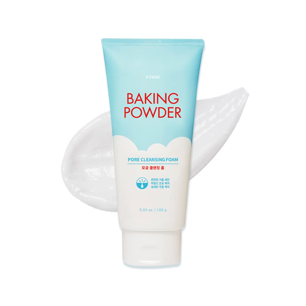 ETUDE limpieza profunda de poros con polvo de hornear, purifica y deja la piel fresca.
