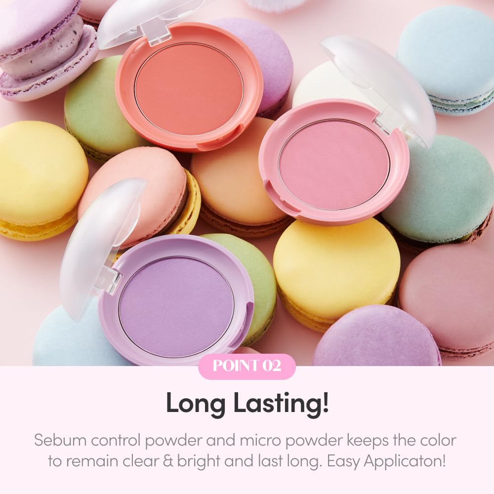 ETUDE Lovely Cookie Blusher control de sebo para color duradero