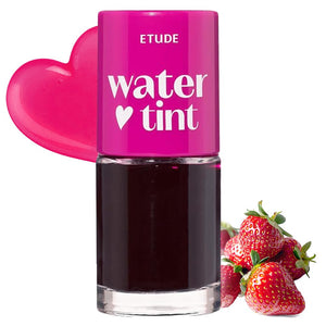 ETUDE Tinte de Agua Fresa: color duradero para labios hidratados