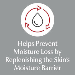 Aplicación diaria de Eucerin Original Healing Rich Creme para piel sensible.
