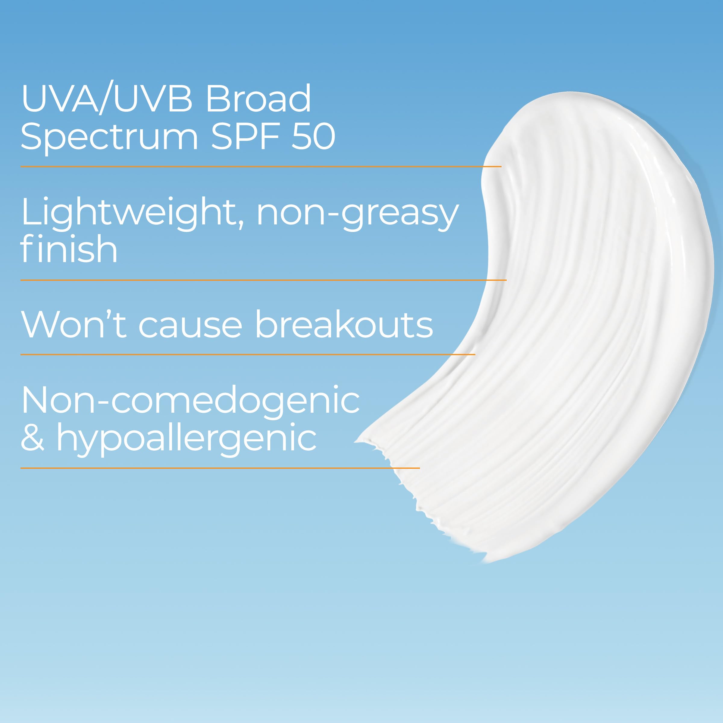 Eucerin Sun Clear Skin: textura ligera que se extiende fácilmente.