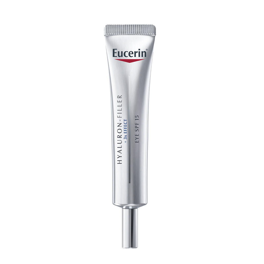 Eucerin Volume-Filler Contorno de Ojos 15 ml: frasco para rellenar líneas.