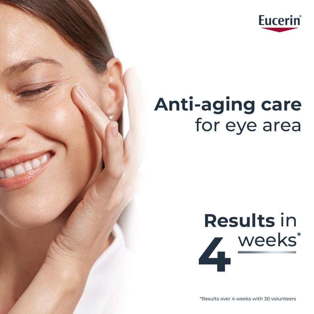 Textura enriquecida de Eucerin Volume-Filler en el contorno ocular.