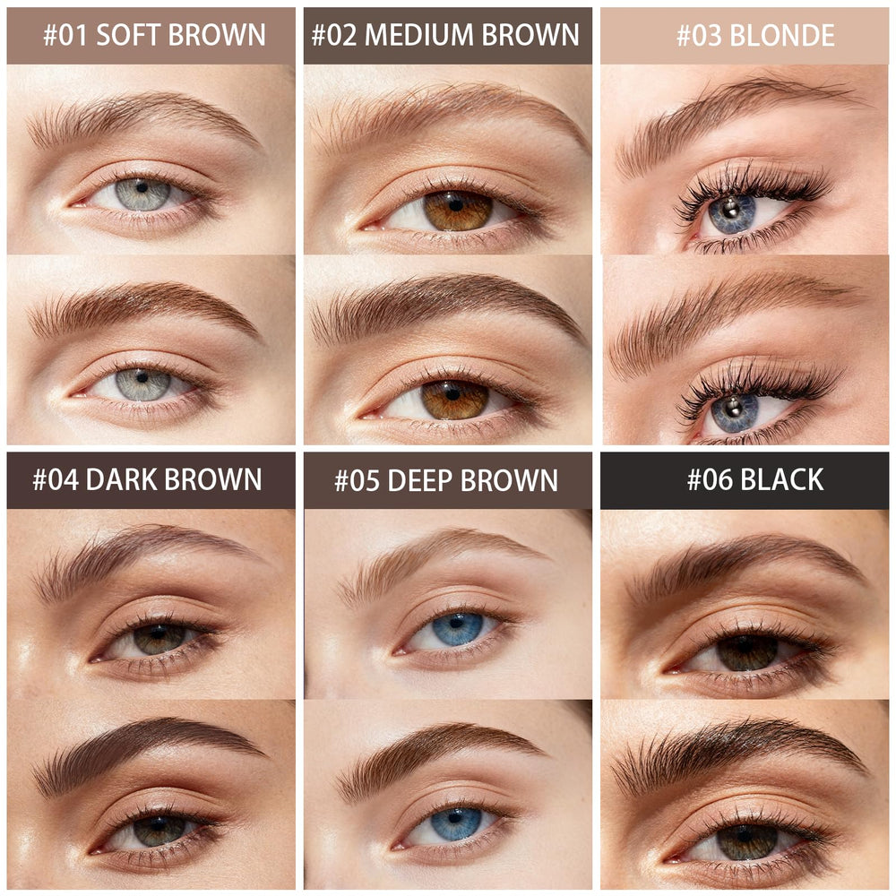 Aplicador suave de Brow Super Fluff facilita un acabado natural.