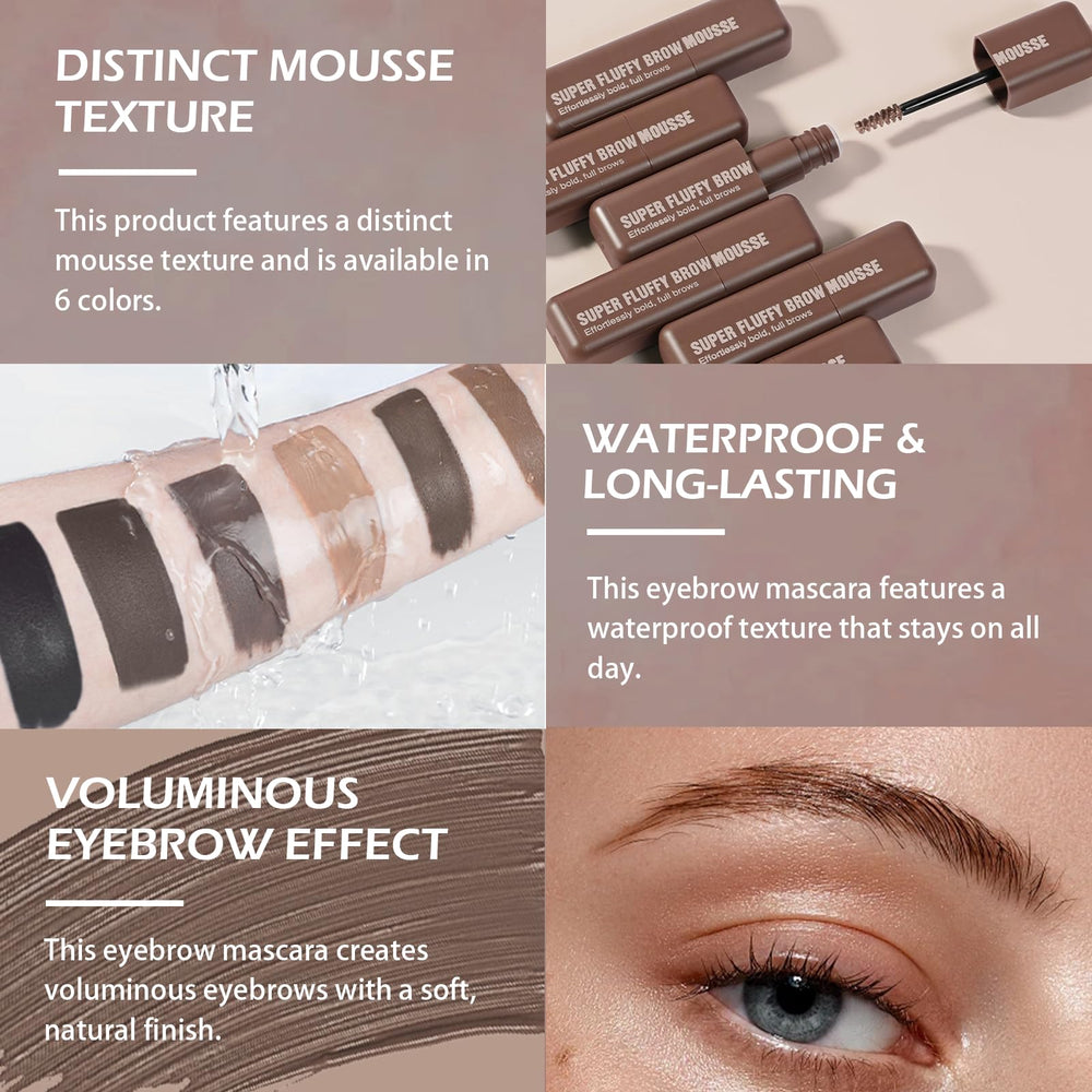 Euphily Brow Super Fluff es resistente al agua para días sin retoques.