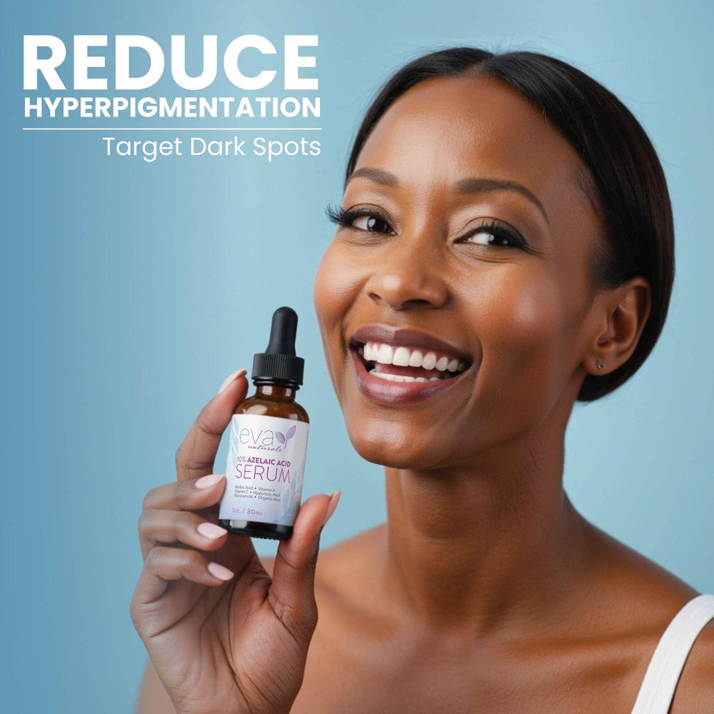Textura ligera y rápida absorción con serum azelaico Eva Naturals
