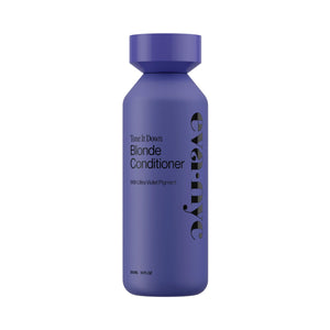 Envase Eva NYC Acondicionador Púrpura para rubios radiantes.