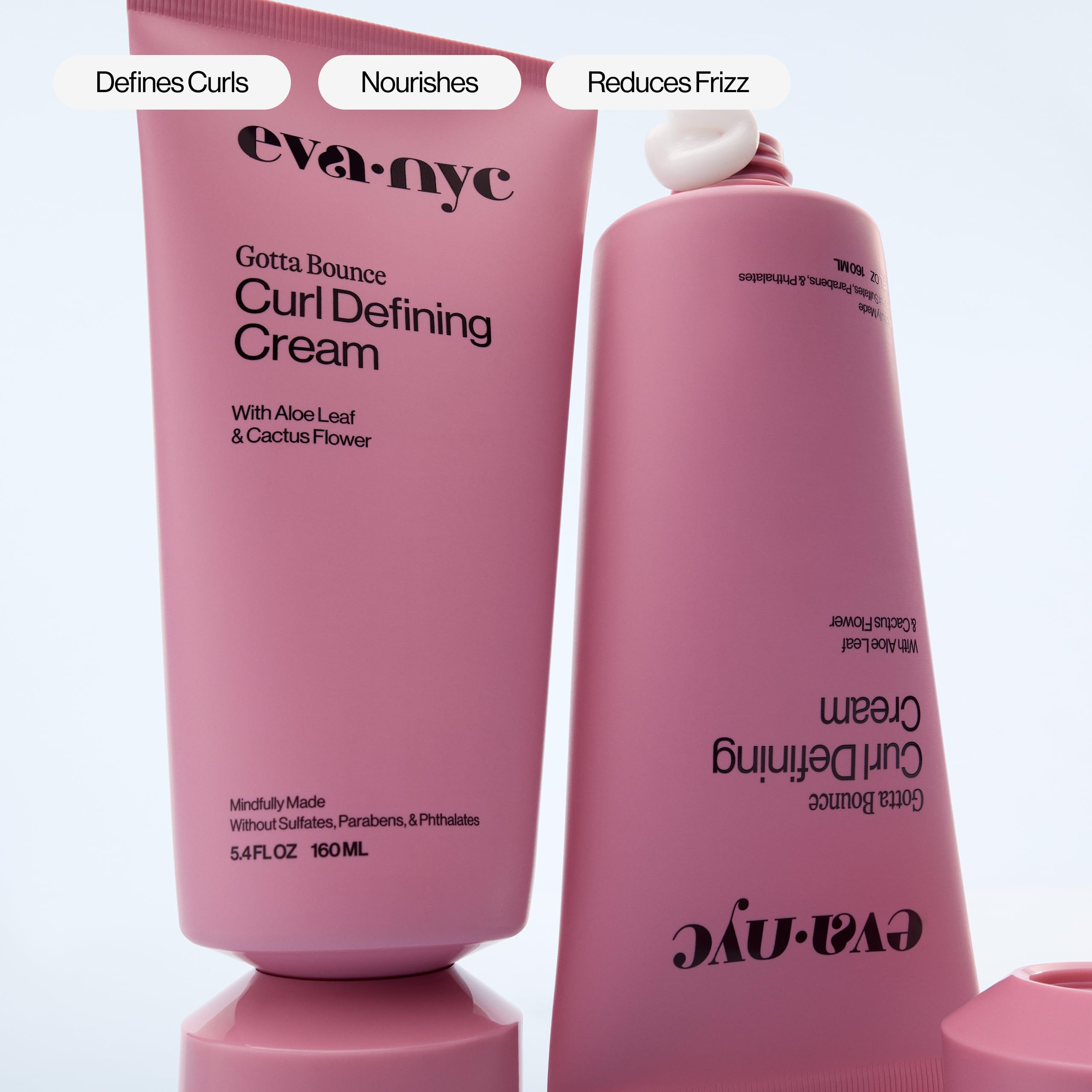 EVA·NYC Crema Definidora de Rizos: aloe y cactus para hidratación duradera
