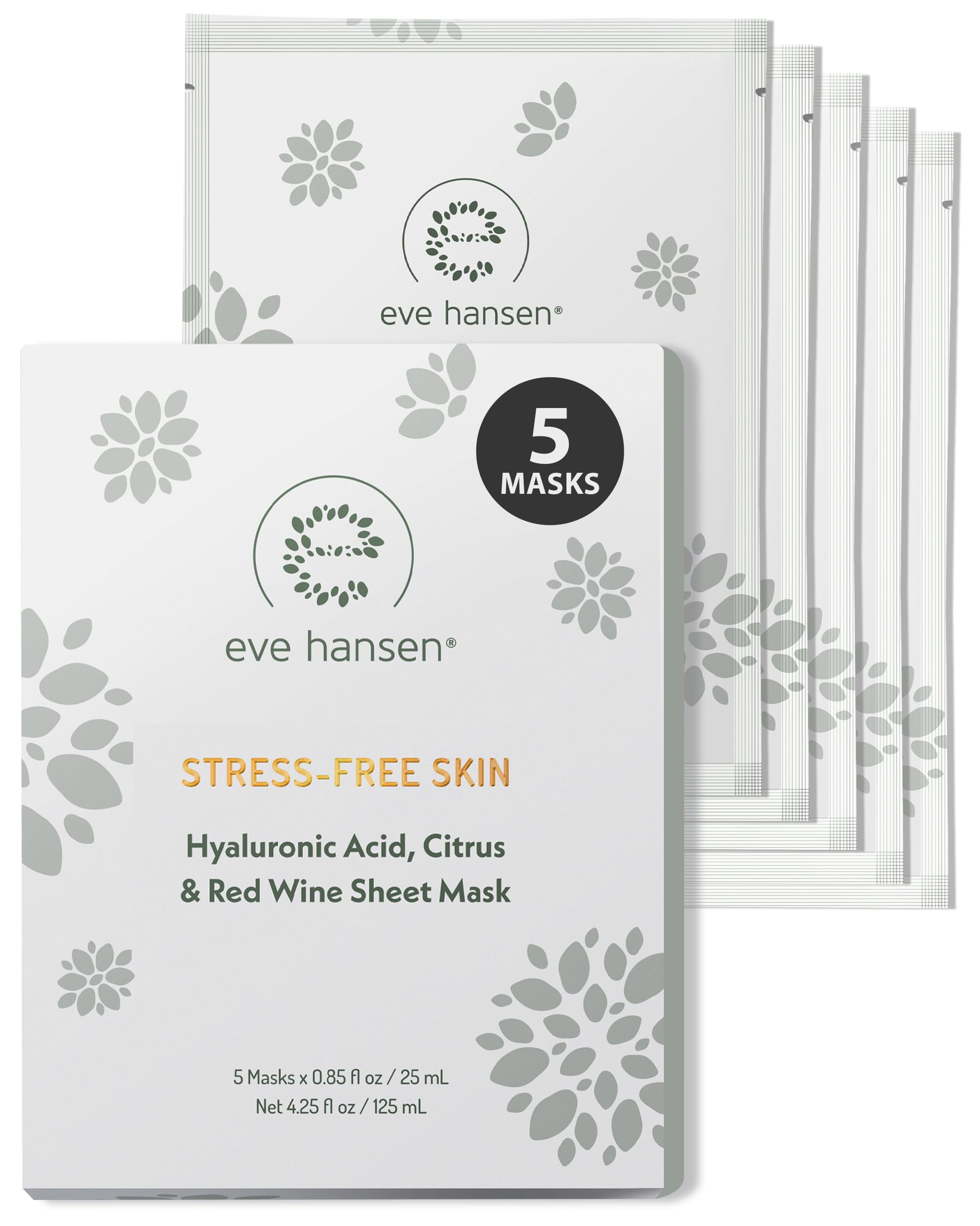 Eve Hansen mascarilla hidratante en hojas para piel suave y luminosa
