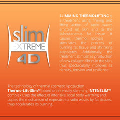 EVELINE Slim Extreme 4D Serum, masaje: mejora la circulación y aporta firmeza.