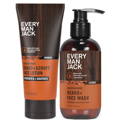 Every Man Jack limpiador barba y cara: limpieza suave para piel y vello.