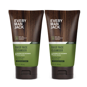 Every Man Jack limpia la piel con espuma hidratante para uso diario