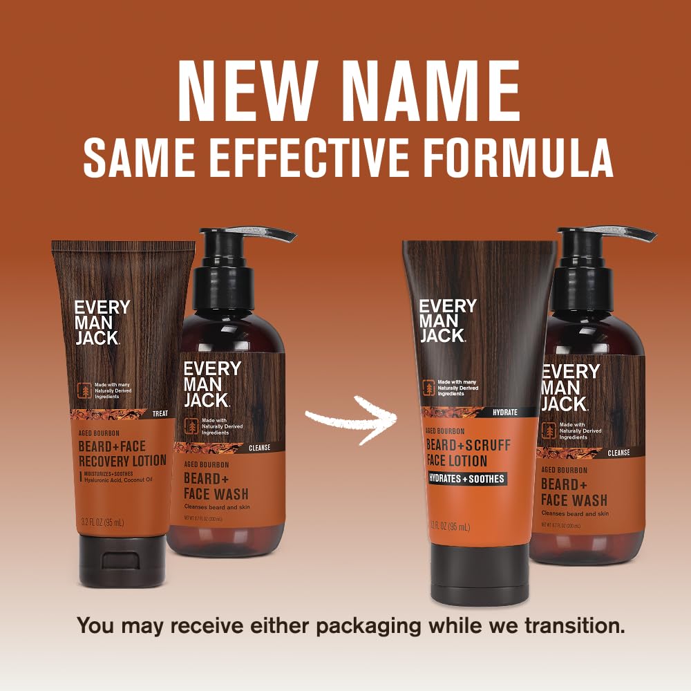 Every Man Jack rutina sencilla para barba y rostro.