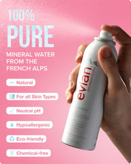 Evian brumizador: ayuda a mezclar y fijar el maquillaje