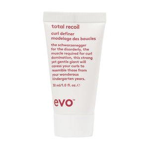EVO Total Recoil crema definicion rizos, bote compacto para uso diario.