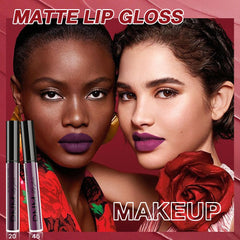 evpct 3 piezas labial líquido mate plum, tono elegante para reuniones