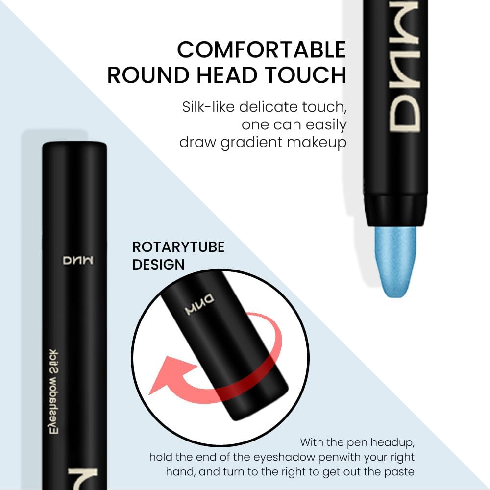 aplicación suave de sombra crema evpct para maquillaje rápido y cómodo