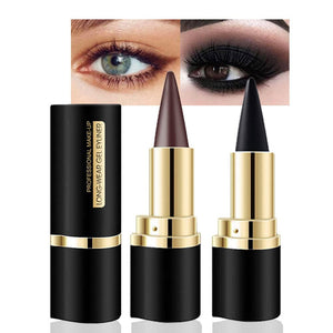 evpct delineador gel negro-marrón para definición duradera de la mirada.